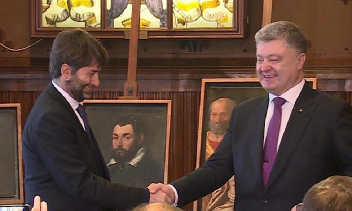 Stolen masterpiece paintings returned to Italy from Ukraine 